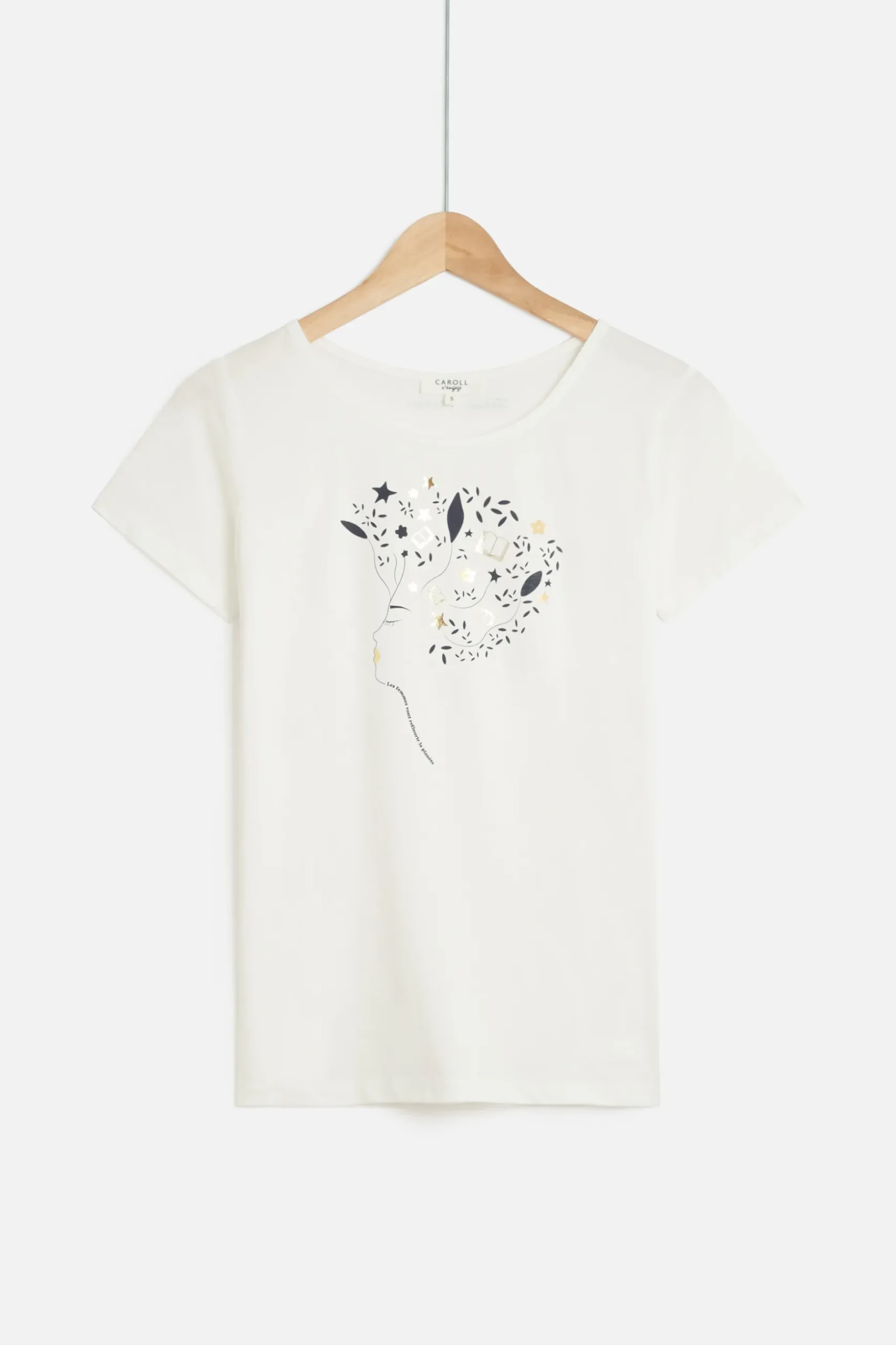 Online Tshirt Toutes A L'Ecole Blanc Femme Tops Et T-Shirts