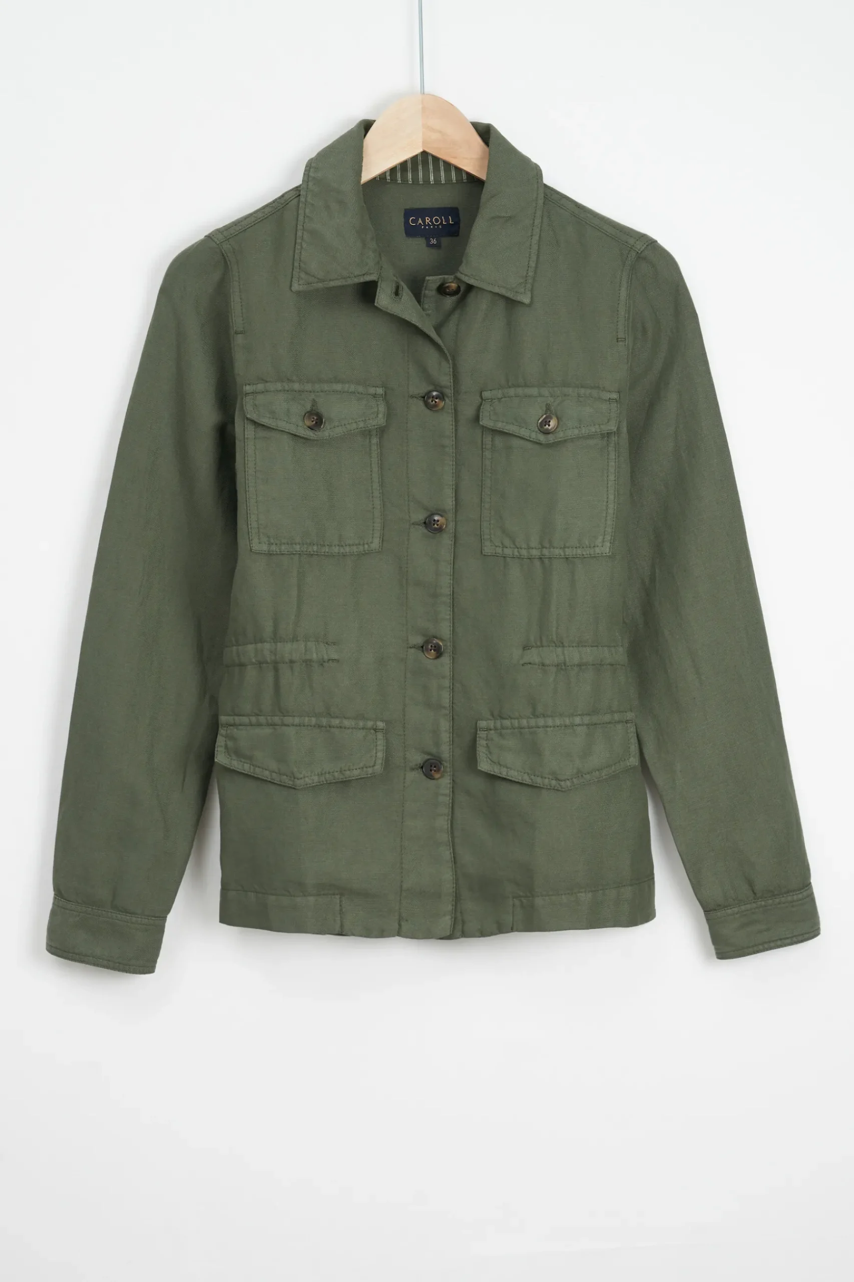 Hot Veste Grace Vert Kaki Femme Vestes