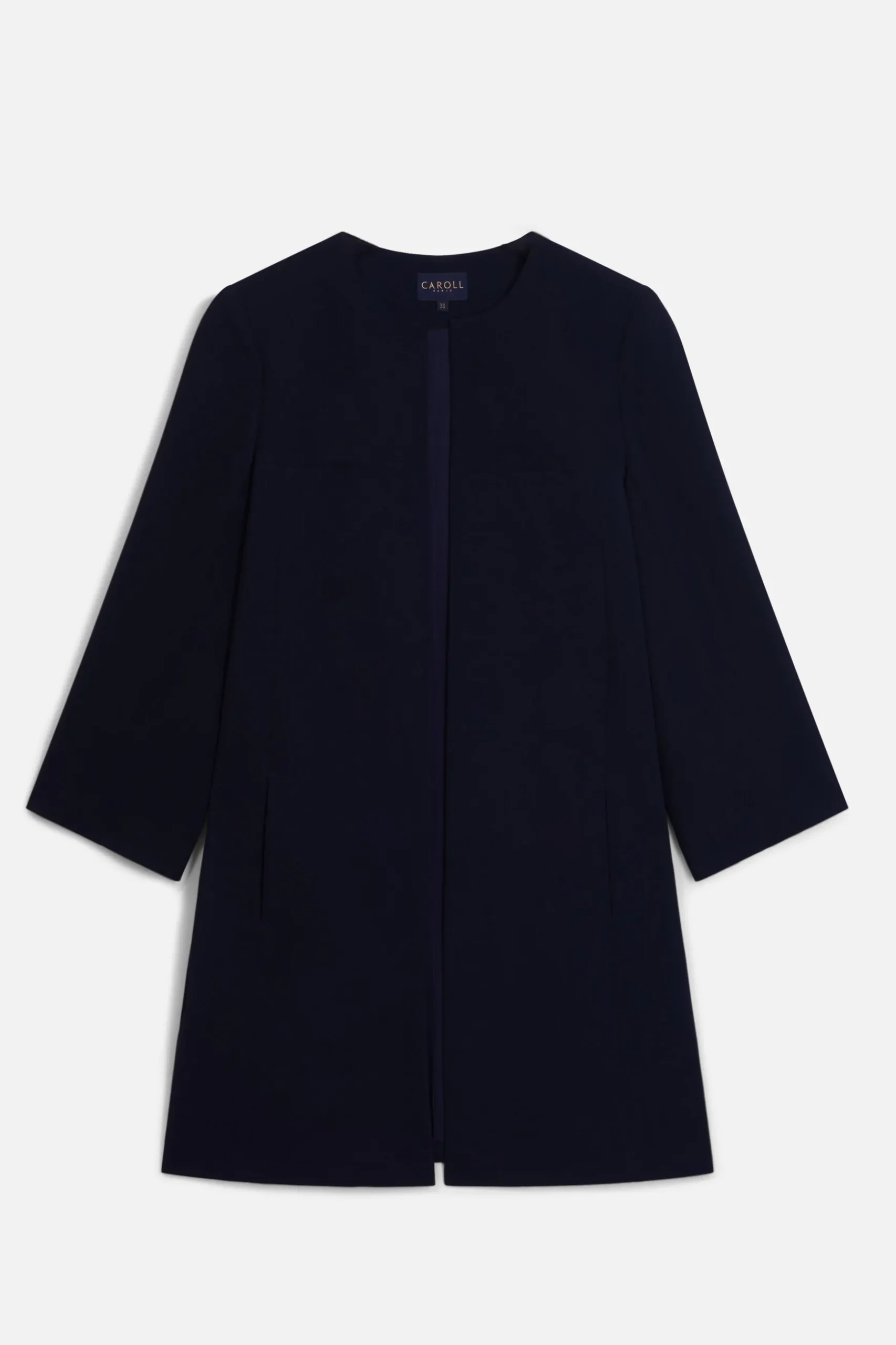 Best Sale Veste Longueur Midi Et Coupe Structuree. Femme Manteaux